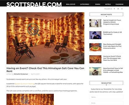 Having an Event? Check Out This Himalayan Salt Cave You Can Rent