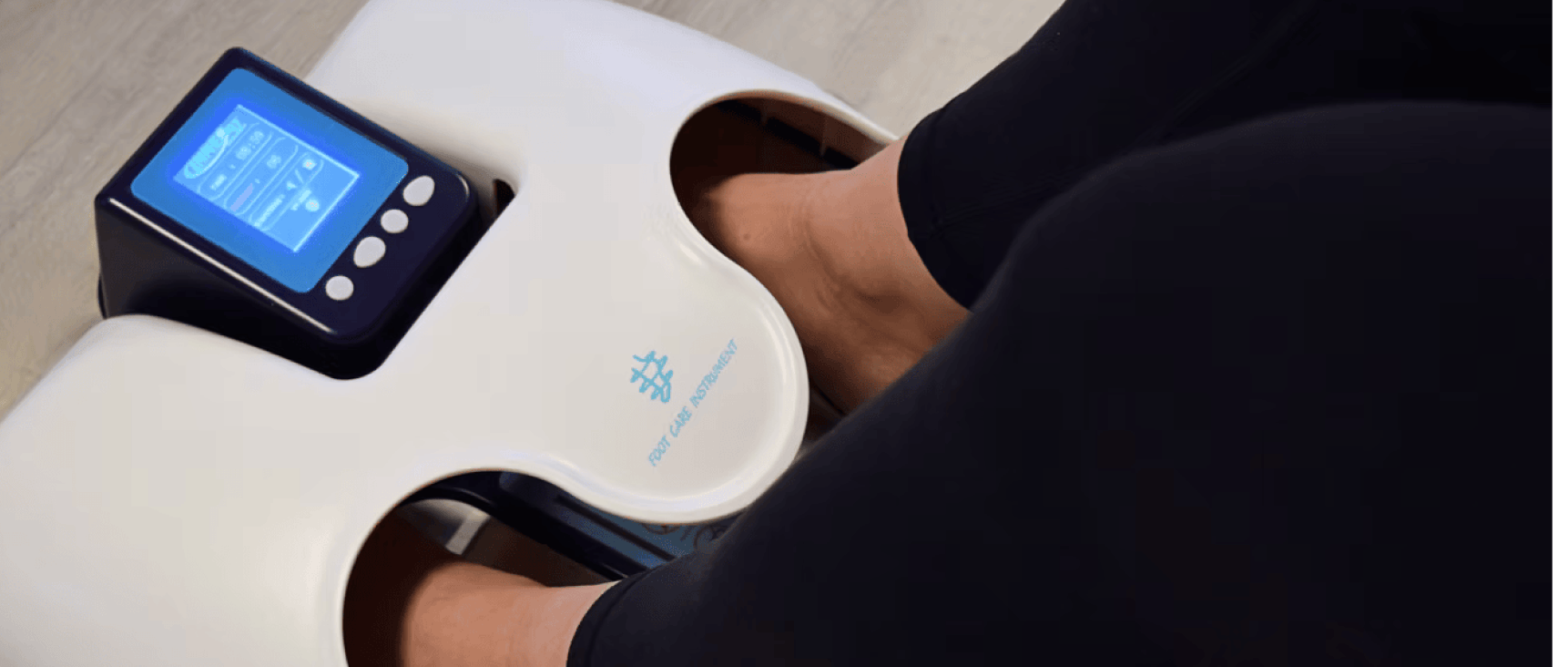 Theta chamber with a person inside